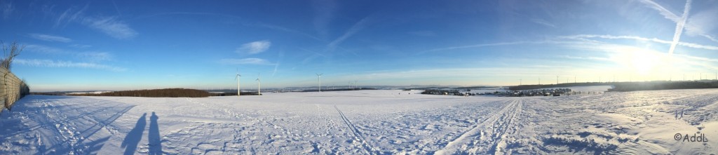 Panorama-Blick vom Goßberg