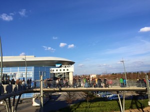 Rhein-Neckar-Löwen gegen Flensburg-Handewitt 28.02.2015. Die SAP-Arena.