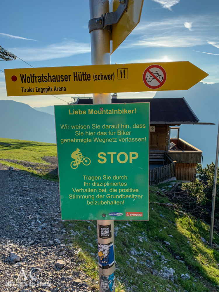 Weg zur Wofratshauser Hütte