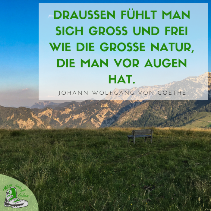 Die schönsten Sprüche Wandern, Liebe, Natur und mehr Aktivdurch