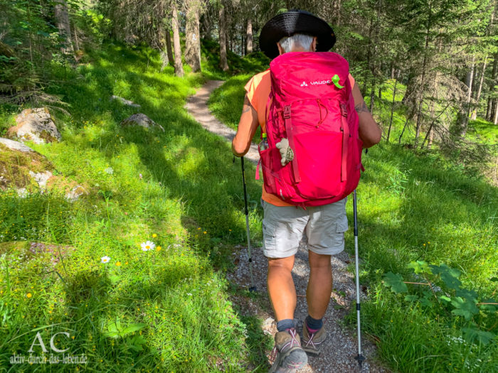 Wandern Lechweg - Etappe 6 - Steeg - Warth - Es geht doch ...