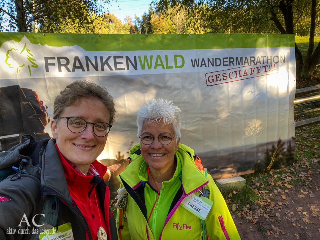 Frankenwald Wandermarathon Finish