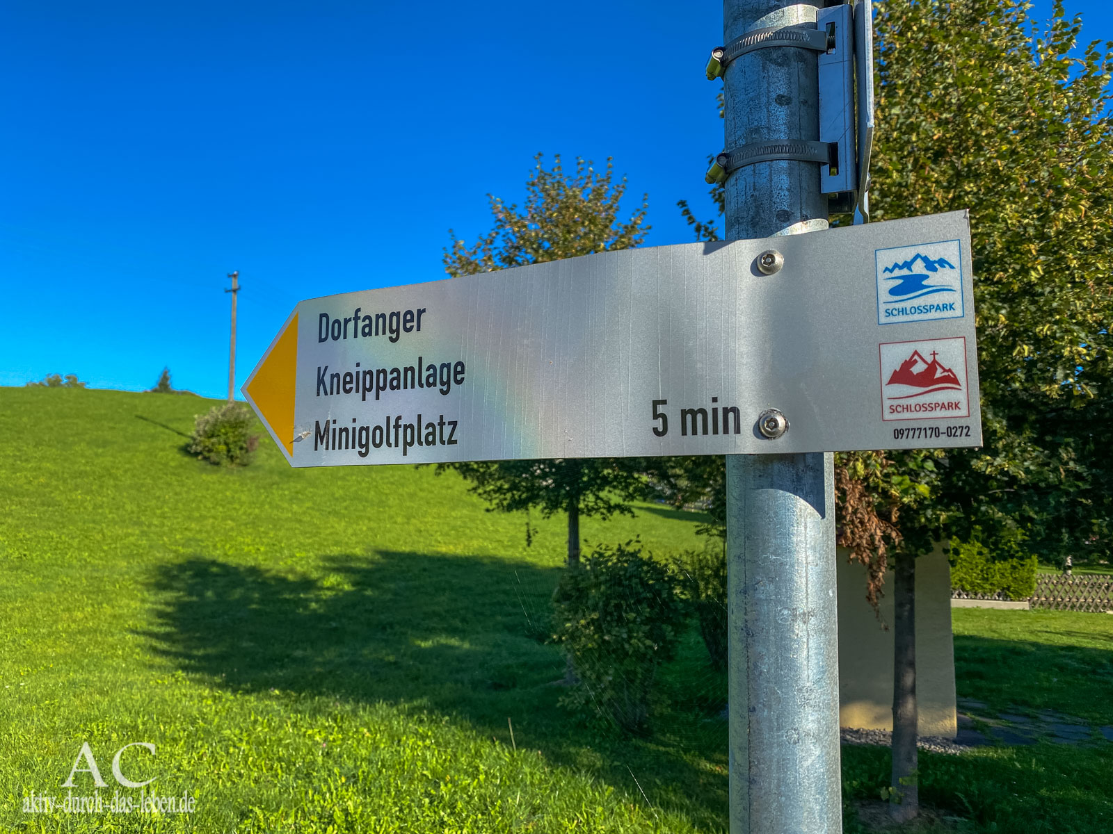 Schlosspark Wandern Allgäu